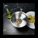 thumbnail image 3 of Embudo de Cocina de Acero Inoxidable 304 de 5,1 Pulgadas con Colador de Filtro de Alimentos de 200 para Transferir LíQuidos, Aceite, Hacer Mermelada, 3 of 5