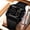 Black, variant on Digital Watches for Men Women Waterproof Unisex Digital Sports Watch Square Stopwatch Countdown Alarm Analog Silicone Strap Transparent Case Wristwatch