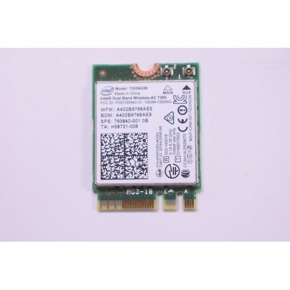 7265NGW Intel Wireless Bluetooth Card 10-N113DX Q503UA Q552UB GL552WM