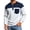 #White_008, variant on Domuza Long Sleeve Henley Shirts for Men Color Blocked Collared Shirts Button Up Casual Workout Athletic Pullover with Pocket