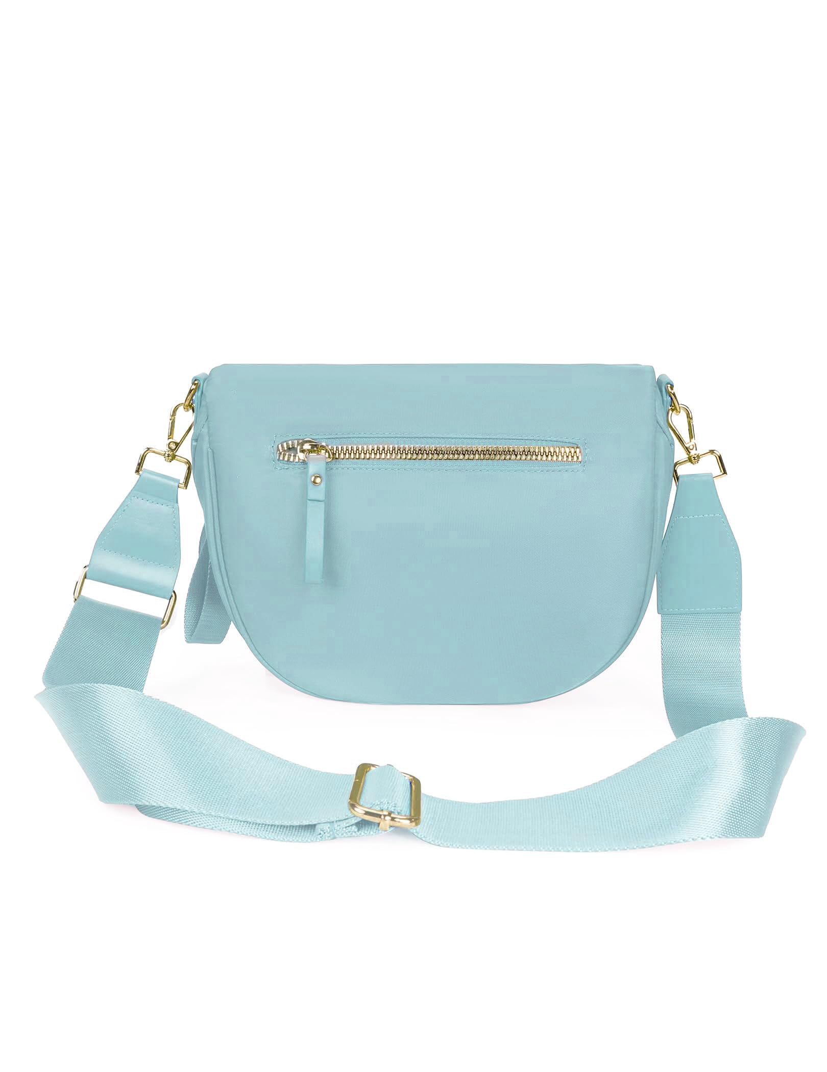 Pure Colour Crossbody Bag Bum Bag for Women,Spacious Wallets Purses Chest Belt Bum Bag,Oversized Bum Bag