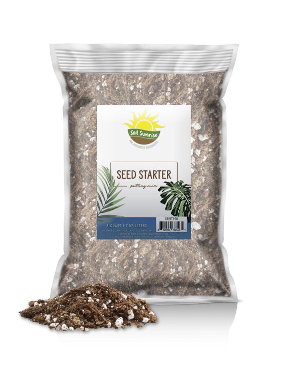 Seed Starting Mix in Soil
