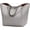 Gray, variant on Large Capacity Work purse for Women Ladies Bucket Tote Bag Designer Travel Handbags