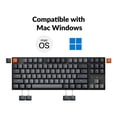 thumbnail image 3 of Teclado mecánico inalámbrico Keychron K8 para Mac con retroiluminación, 3 of 8