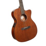 Cort L60MCEOP OM Cutaway Acoustic-Electric Guitar - Mahogany Open Pore Finish