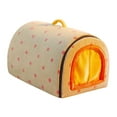 thumbnail image 3 of Almencla Lit de Grotte pour Chat Maison pour Chien Tente pour Animaux Nid Fond Antidérapant Chenil Chaud Réutilisable Portable pour Cour Arrière Intérieur Extérieur Chiot TG Bleu Cyan, 3 of 8