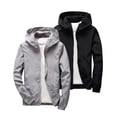 thumbnail image 2 of SGFCWSX Kids Waterproof Jackets 2 Pack Windproof Lightweight Hooded Windbreaker School Travel Casual Outerwear for Boys Girls Coffee Size 5T, 2 of 7