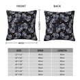 thumbnail image 2 of Pofeuu Sunflowers Print Double-sided plush pillowcase Square Throw Pillow Covers Pillows Cover for Living Room Bedroom Sofa Couch Cushion Cover（No pillow core）-22"x22", 2 of 7