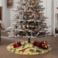 thumbnail image 4 of Fuzoiu Ethnic African Print Christmas Tree Skirt,Xmas Christmas Decorations,Xmas Tree Mat for Farmhouse Holiday New Years Home Party Decor Tree Rugs-30", 4 of 6