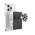 thumbnail image 3 of PopSockets PopWallet para MagSafe Cow Print en blanco y negro, 3 of 6