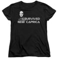 thumbnail image 1 of Bsg - I Survived New Caprica - Women's Short Sleeve Shirt - XX-Large, 1 of 2