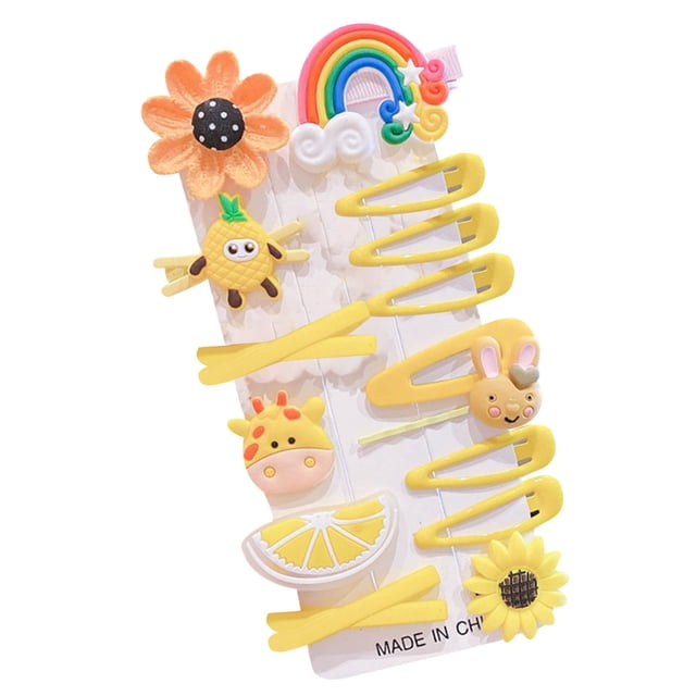 Conjunto de pinzas de pelo coloridas para niñas y niños, banda de dibujos animados, accesorios para el cabello, diademas Wmkox8yii fajkfhkj3908