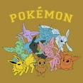 thumbnail image 2 of Junior's Pokemon Eeveelutions Festival Muscle Graphic Tee Gold Heather Medium, 2 of 4