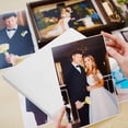 thumbnail image 1 of BESTYASH 50 Pcs Film de Laminage Transparent Auto-Scellant PVC pour Protection Photo, 1 of 8