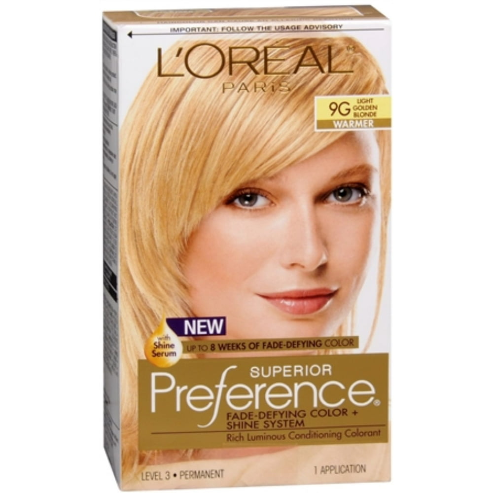 L'Oreal Superior Preference - 9G Light Golden Blonde 1 Each (Pack of 2
