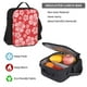 thumbnail image 5 of Easygdp Red Hibiscus Flower Mochila para Niños y Niñas con Set de Caja de Almuerzo y Estuche para Lápices 3 en 1, Mochila Escolar Estampada para Adolescentes, 5 of 7