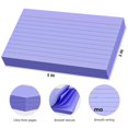 thumbnail image 2 of Topboutique Index Cards 3"x5" Lined Index Cards Flash Cards Ruled Note Cards Ruled Study Cards for Learning Note Taking and Studying for Home and Office Use,Purple,4 Packs(Total 200 Sheets), 2 of 7