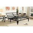 thumbnail image 3 of Bowery Hill Modern Metal Adjustable Twin/Full Bed Frame in Black, 3 of 4