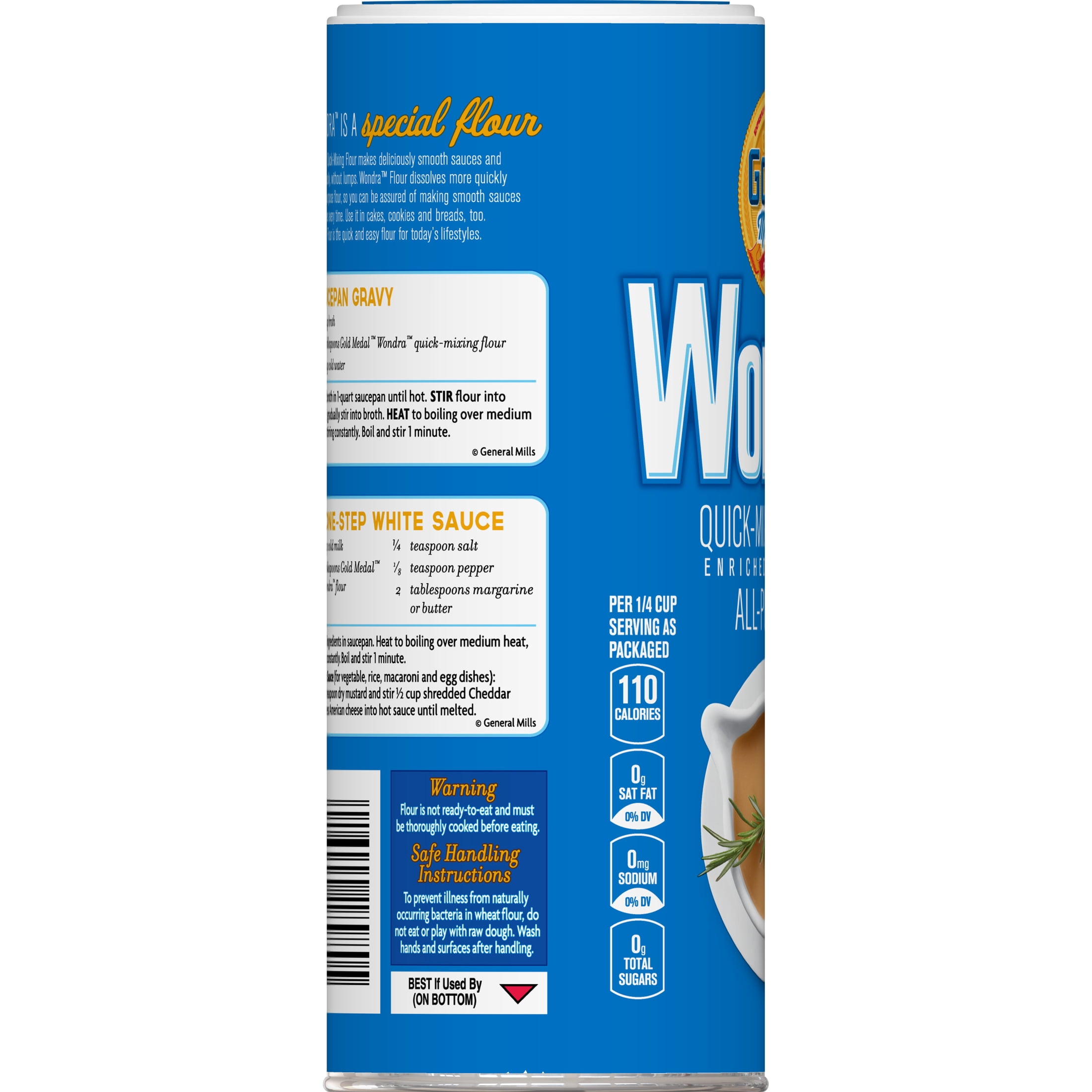 Gold Medal Wondra Quick Mixing All Purpose Flour, 13.5 oz