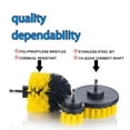 thumbnail image 5 of opvise 3 Pcs Tile Grout Drill Brush Cleaning Power Scrubber Tub Cleaner Attachment Kit, 5 of 8