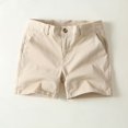 thumbnail image 2 of LYMAYTER Men's Casual Shorts Elastic Close-Fitting 4-Inch Button shorts Outdoor Comfort shorts S-3XL, 2 of 9