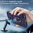 thumbnail image 2 of for Galaxy S23 Case Heavy Duty with Camera Cover, Build in Kickstand & Magnetic Car, Military Grade Armor Protection Cover,Sturdy Rugged Shockproof Case For Samsung Galaxy S23, Purple, 2 of 10