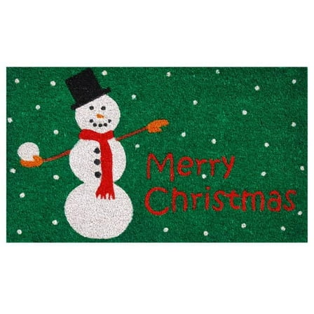 Calloway Mills Christmas Snowman Outdoor Doormat