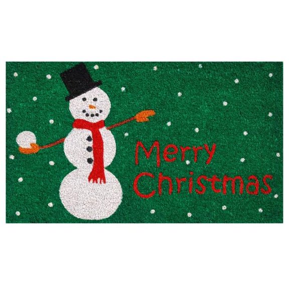 Calloway Mills Christmas Snowman Outdoor Doormat
