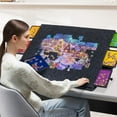 thumbnail image 7 of 2000 Pieces Portable Jigsaw Puzzle Board with 6 Drawers & Trays, Tilting Puzzle Table with 2-in-1 Stand & Cover, Lightweight Game Storage Saver with Puzzle Easel- Dark Gray, 7 of 7