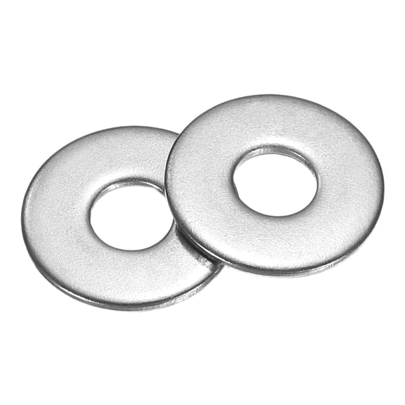 200Pack Fender Washers, M4 304 Stainless Steel Flat Washer 12mm OD 1mm Thick
