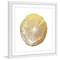 thumbnail image 2 of "Log Cutout Gold" Framed Painting Print, 2 of 6