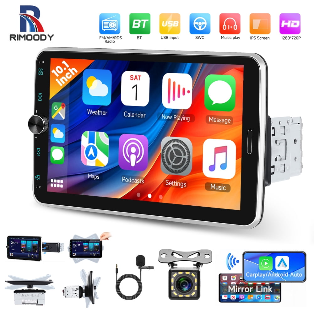 Restored Dual Electronics DMCPA10W 10.1” Wireless Apple CarPlay