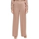 thumbnail image 1 of Calvin Klein Womens Pull On Satin Wide Leg Relaxed Casual Pants, beige, XL, 1 of 1