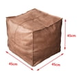 thumbnail image 4 of Maoww Housse de Pouf Marocain Fait Main Rangement Ottoman Repose-Pieds Cadeaux Carré Café Mariage Repos Coussin, 4 of 6