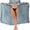 57#Sky Blue, variant on Womens Beach Pareos Sarong Sheer Long Swimsuit Cover Ups Bikini Wrap Skirt Brown One Size