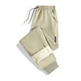 thumbnail image 4 of Men's Warm Fleece Pants Sherpa Lined Active Running Camping Sweatpants, 4 of 4