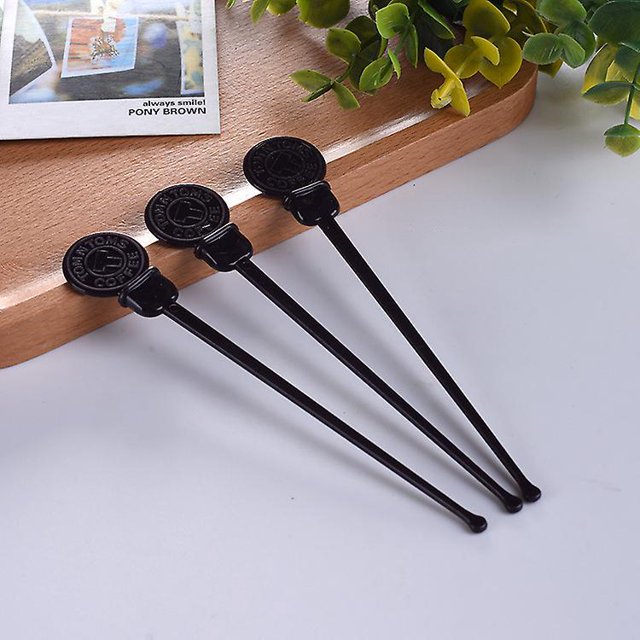 Tapones de café desechables y mezcladores de café para tapones de bebidas, 3 piezas