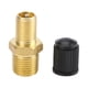 thumbnail image 1 of Válvula de llenado del tanque del compresor daixiaolindai 1/4 pulgada NPT MPT Latón Dorado y negro, 1 of 7