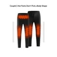 thumbnail image 5 of dwsnxt USB-Powered Heated Pants with 3 Heating Areas - Fleece-Lined, Lightweight & Versatile for Outdoor Winter Activities (Battery Pack Not Included) Black, 5 of 7
