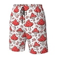 thumbnail image 4 of Fotbe Amanita Red Mushroom Trajes de Baño Estampados para Hombre, Shorts de Verano de Secado Rápido, Ropa de Playa, Bañadores-XX-Large, 4 of 6