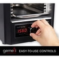 thumbnail image 3 of Gemelli Gourmet Steak Grille (1600 Watt), Infrared Superheating Up to 1560 Degrees, Cool-Touch Exterior, Electric Grill (Black), 3 of 5