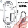 thumbnail image 2 of Mosquetón Quick Link Lsqurel 304 de acero inoxidable M8 550 kg, 2 of 7