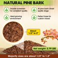 thumbnail image 2 of DUSPRO RECYCLE Orchid Bark Bulk, Fine Orchid Bark for Plants, Optimal Texture Bark for Orchids, Ideal Wood Chips for Plants, Plant Bark for Potting, Bark Soil for Plants (5qts, Standard Bark), 2 of 7
