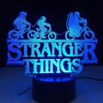 thumbnail image 3 of Lámpara de ilusión 3D Stranger C Things Lámpara de mesa de luz nocturna de cabecera 16 Decoración que cambia de color Año nuevo Regalo de San Valentín para niños Niñas Decoración de guardería Zhivalor BST3079392, 3 of 5