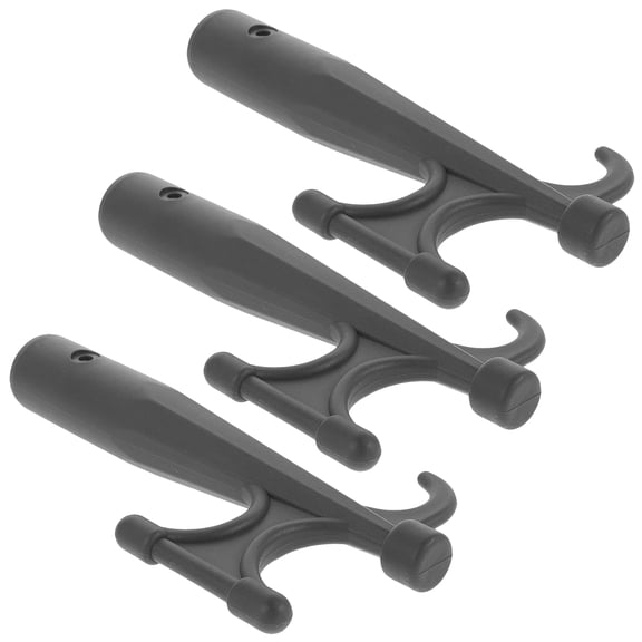 WEAVILUX Boat Docking Tool, Black, Floating Hook, Enhanced Safety, 3Pcs