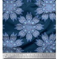 thumbnail image 1 of Soimoi Cotton Voile Fabric Mandala Decorative Print Fabric by The Yard 42 Inch Wide, 1 of 1