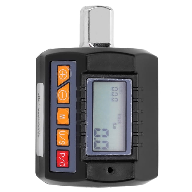 Medidor De Torsión Con Pantalla Digital Ajustable Y Función De Retroiluminación Adaptador De Llave De Torsión Digital Con Batería Para Uso Industrial Suministros Industriales