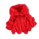 thumbnail image 4 of Suéter de lana de otoño e invierno para niñas, ropa para niños, abrigo de algodón grueso con cuello de piel sintética grande y moda, 4 of 6