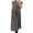 Gray, variant on Nxznwn Womens Dress Summer Cap Short Sleeve Maxi Dress 2024 Pleated Casual Loose Long Dresses with Pockets