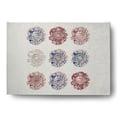 thumbnail image 5 of Simply Daisy 3' x 5' Ligonberry Red Gypsy Floral Spring Chenille Rug, 5 of 5